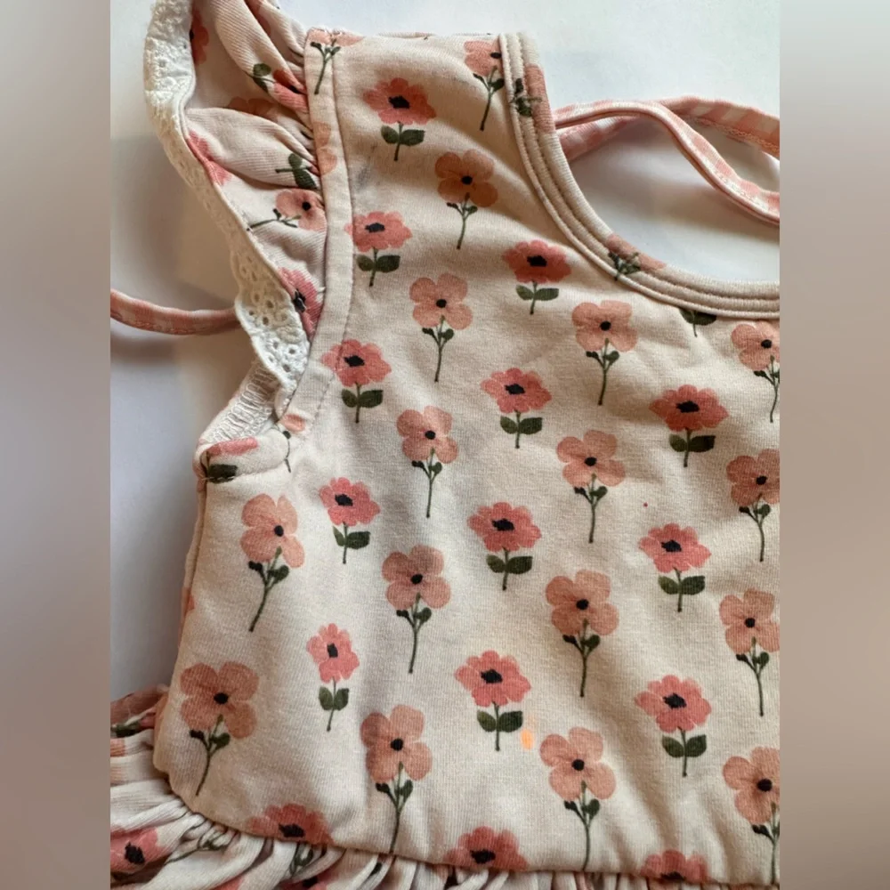 2T (PLAY) love + grow Peach & Gigham Set